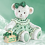 Good Luck Irish Teddy Bear Collectible Figurine: I-Rish You Good Luck